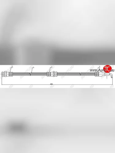 Тормозной шланг SAT (левый/правый) Mazda Premacy (1999-2004)