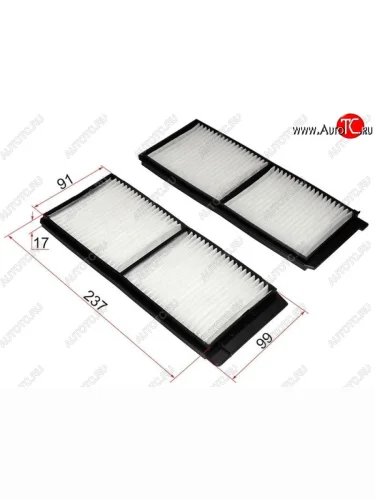 Фильтр салона SAT Mazda Demio  3 DE (2007-2014) дорестайлинг, рестайлинг