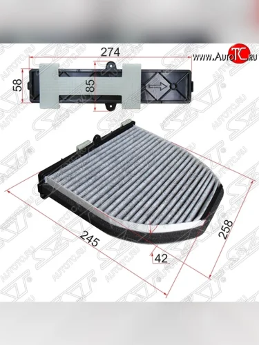 Фильтр салона SAT Mercedes-Benz C-Class ( W203,  W204) - GLK class  X204