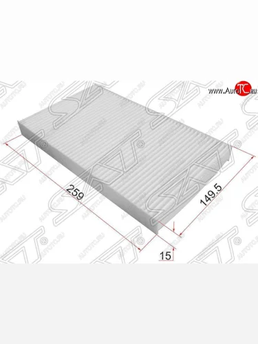 Фильтр салона SAT Nissan Juke  1 YF15 (2010-2014) дорестайлинг