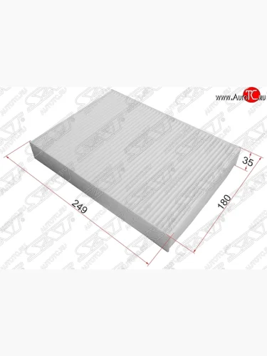 Фильтр салона SAT (Обычный) Nissan X-trail  3 T32 (2013-2022) дорестайлинг, рестайлинг