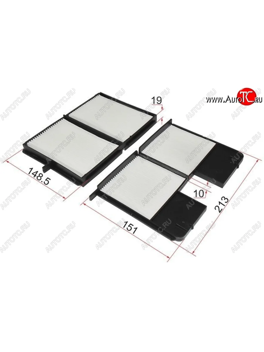 Фильтр салона SAT  Toyota  Avensis  T220 седан, Caldina ( T190,  T210), Carina E ( T190,  T210), Corona  T190, Corona Premio  T210, Gaia  XM10  в Керчи Республика Крым