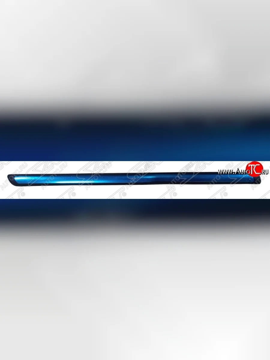 Правый молдинг на передний бампер SAT Hyundai Sonata EF рестайлинг ТагАЗ (2001-2013) (Неокрашенный)  в Самаре Самарской области