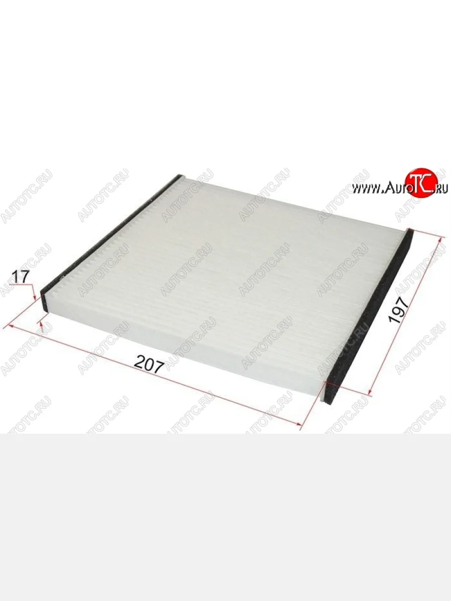 Фильтр салона SAT  Lifan Solano (2010-2025), Toyota Corolla Fielder (2000-2006), Toyota Funcargo (2002-2005), Toyota Ist (2001-2005), Toyota Platz (1999-2005), Toyota RAV4 (2000-2003), Toyota Vitz (1998-2001) (Обычный)  в Керчи Республика Крым