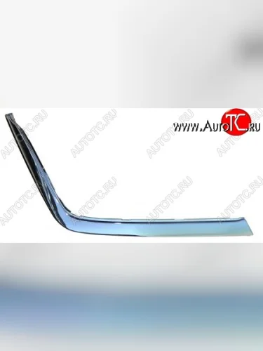 Левый молдинг на передний бампер SAT (хром) Mercedes-Benz S class  W140 (1991-1998) Седан