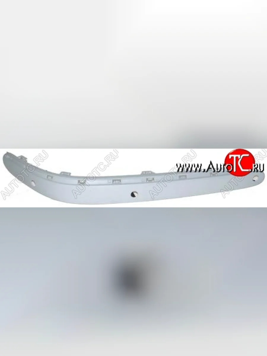 Правый молдинг на передний бампер SAT (под сонары, рестайлинг) Mercedes-Benz S class W220 (1998-2005) (Неокрашенный)  в Самаре Самарской области