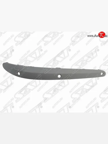 Правый молдинг на передний бампер SAT (под сонары, ELEGANCE) Mercedes-Benz E-Class W211 дорестайлинг седан (2002-2006)