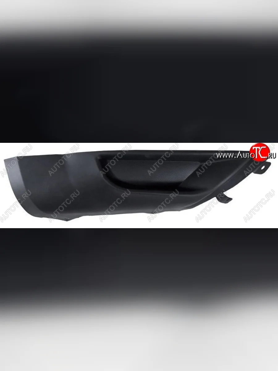 Правая накладка на передний бампер SAT Mitsubishi Outlander XL (CW)  дорестайлинг (2005-2009) (Неокрашенная)  в Перми Пермском крае