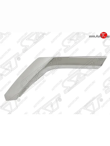 Правый нижний молдинг переднего бампера SAT (Хром) Mitsubishi Pajero Sport QE дорестайлинг (2015-2021)