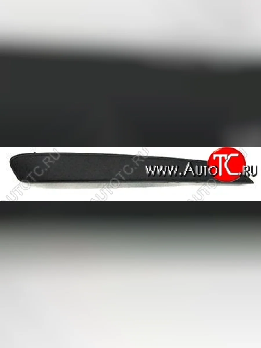 Молдинг на передний бампер SAT Opel Astra H хэтчбек 5дв дорестайлинг (2004-2007) (Неокрашенный)  в Перми Пермском крае