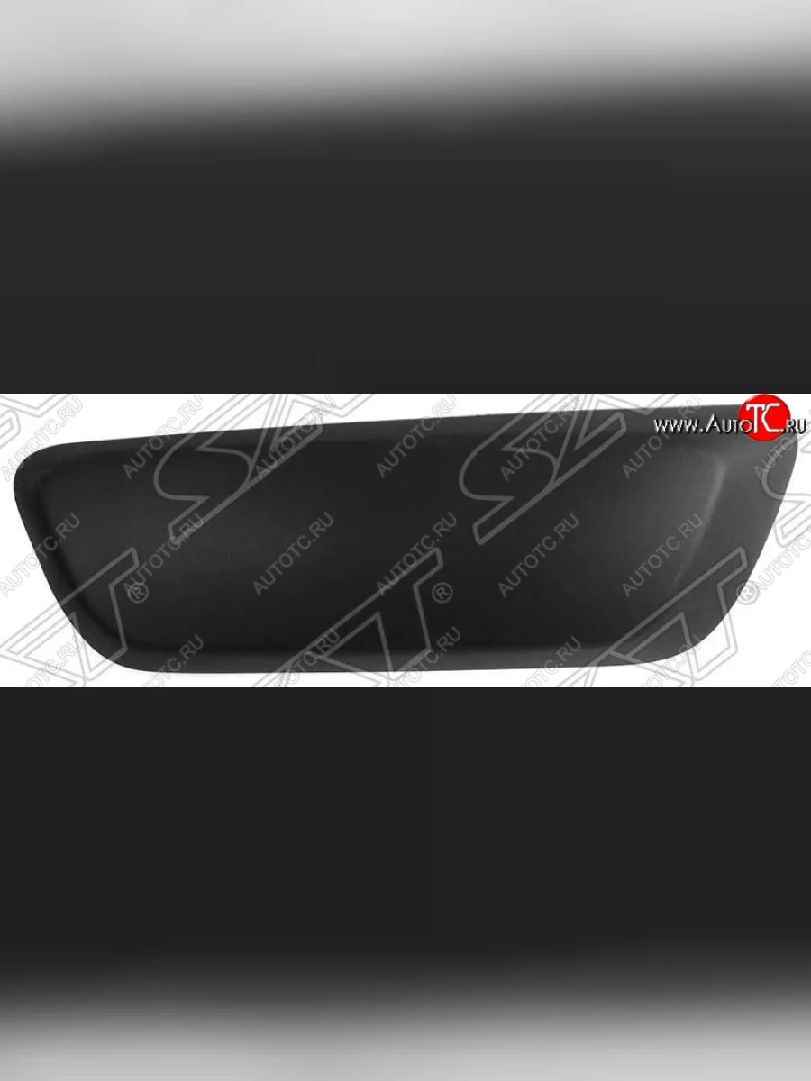 Левый молдинг на передний бампер SAT  Renault Sandero Stepway (2014-2018) 2 (Неокрашенный)  в Самаре Самарской области