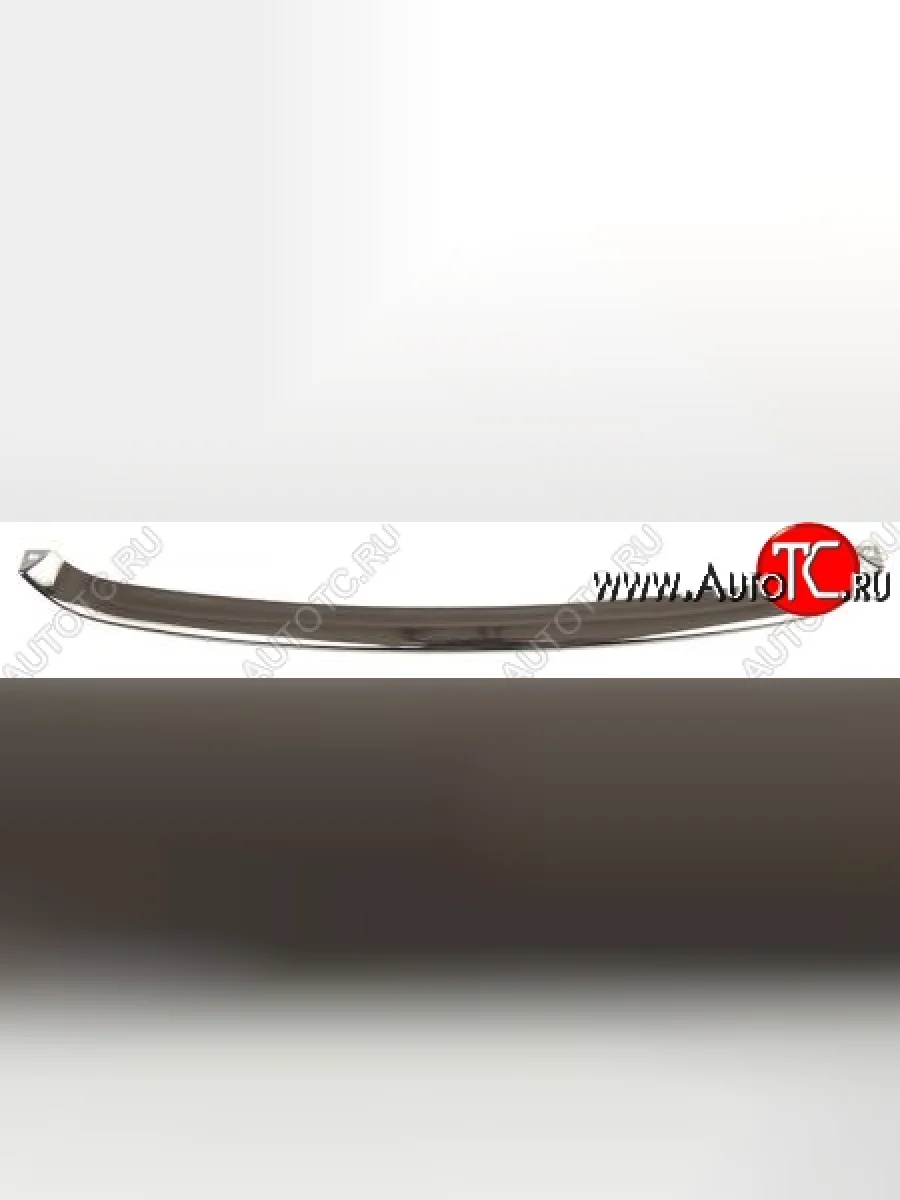 Нижний молдинг на передний бампер (рестайлинг) SAT Renault Megane универсал  рестайлинг (2013-2016) (Неокрашенный)  в Керчи Республика Крым