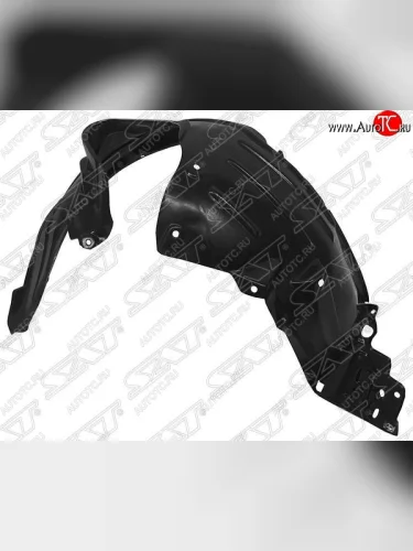 Левый подкрылок передний SAT Honda Fit ( GP,GK,  3,  3 GP,GK) (2013-2020)  дорестайлинг, GP,GK 1-ый рестайлинг, 2-ой рестайлинг