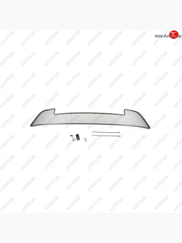 Сетка в воздухозаборник бампера с 2015 Arbori (15 мм) (хром) Лада ВАЗ Гранта ( 1 2191,  2190) (2011-2017) лифтбэк дорестайлинг , седан  дорестайлинг