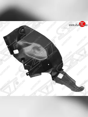 Левый подкрылок передний SAT (задняя часть, пр-во Тайвань) Mercedes-Benz A class W169 дорестайлинг, хэтчбэк 5 дв. (2005-2008)