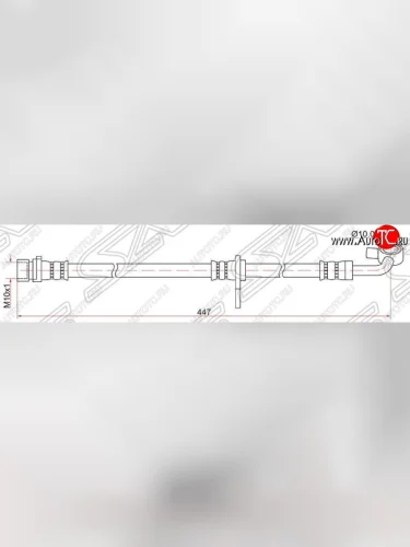 Тормозной шланг передний SAT (левый) Honda Insight ZE2 хэтчбэк 5 дв. рестайлинг (2011-2014)