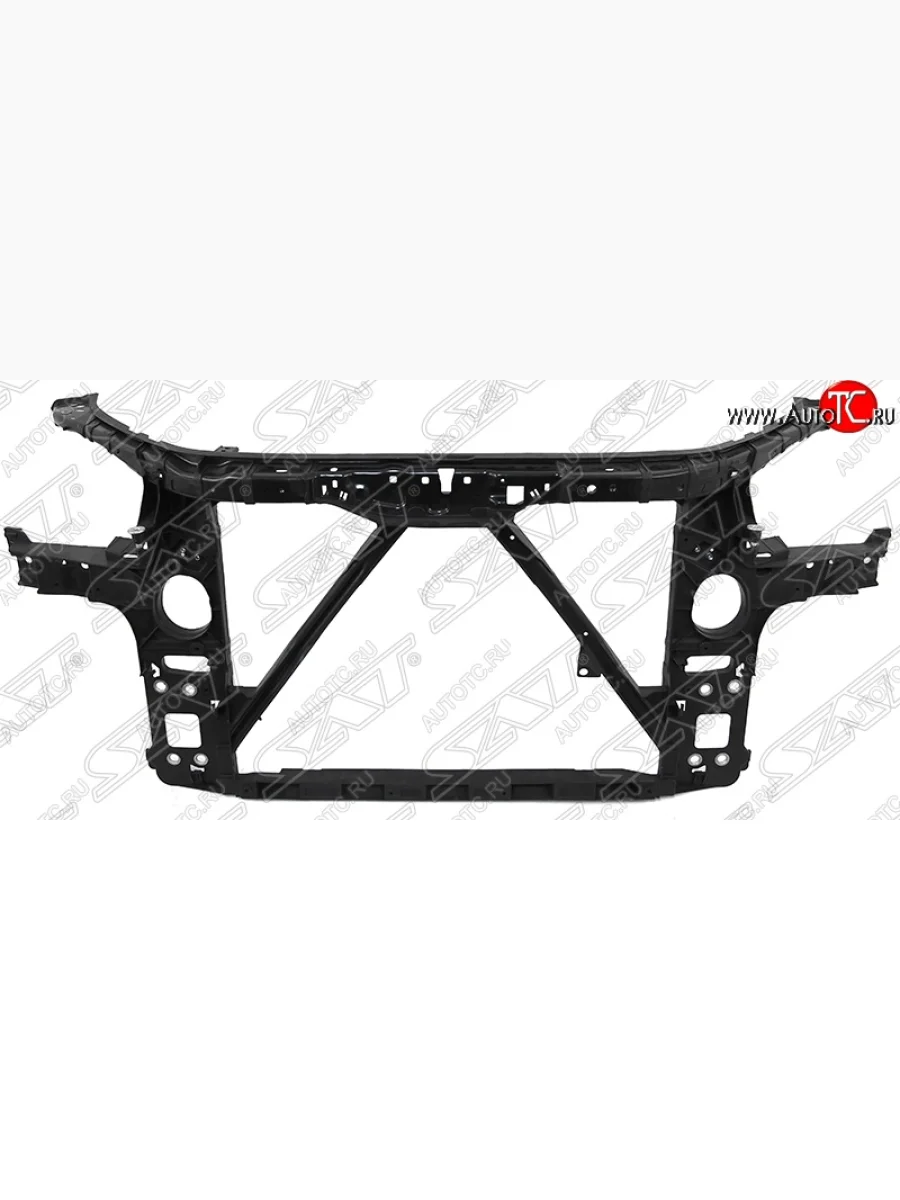 Рамка радиатора SAT (телевизор) Audi Q7 4L дорестайлинг (2005-2009) (Неокрашенная)  в Керчи Республика Крым