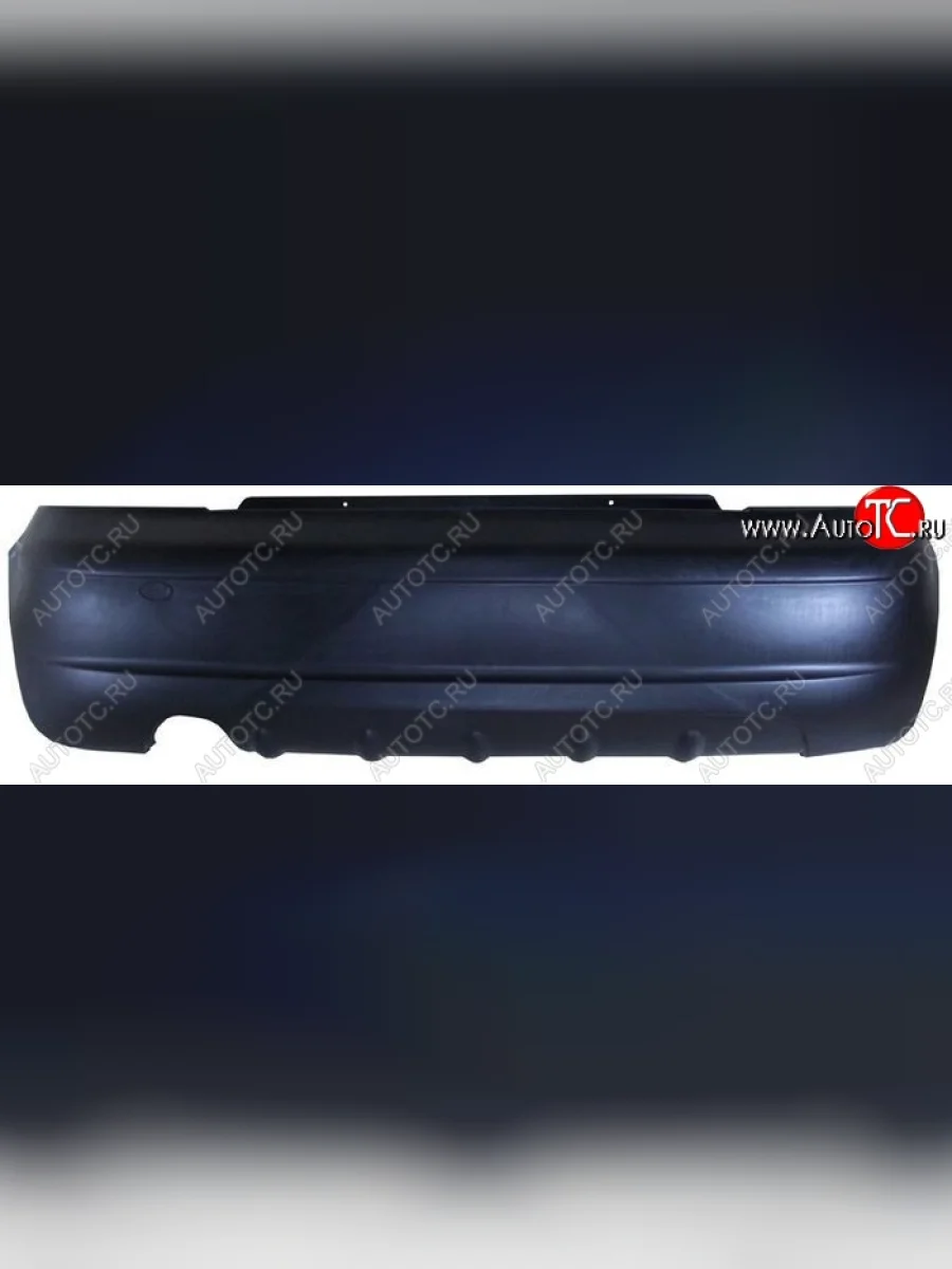 Бампер задний SAT Daewoo Matiz M100 дорестайлинг (1998-2000) (Неокрашенный)  с доставкой в г. Керчь