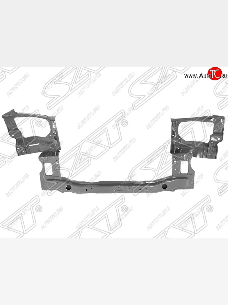 Рамка радиатора SAT (телевизор) Hyundai Santa Fe SM (2000-2012) (Неокрашенная)  в Самаре Самарской области