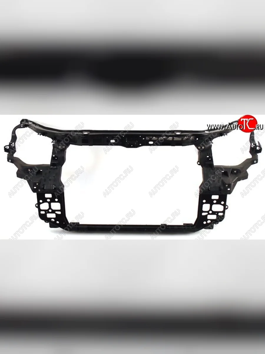 Рамка радиатора SAT (телевизор, пр-во Тайвань) Hyundai Santa Fe CM рестайлинг (2009-2012) (Неокрашенная)  в Самаре Самарской области