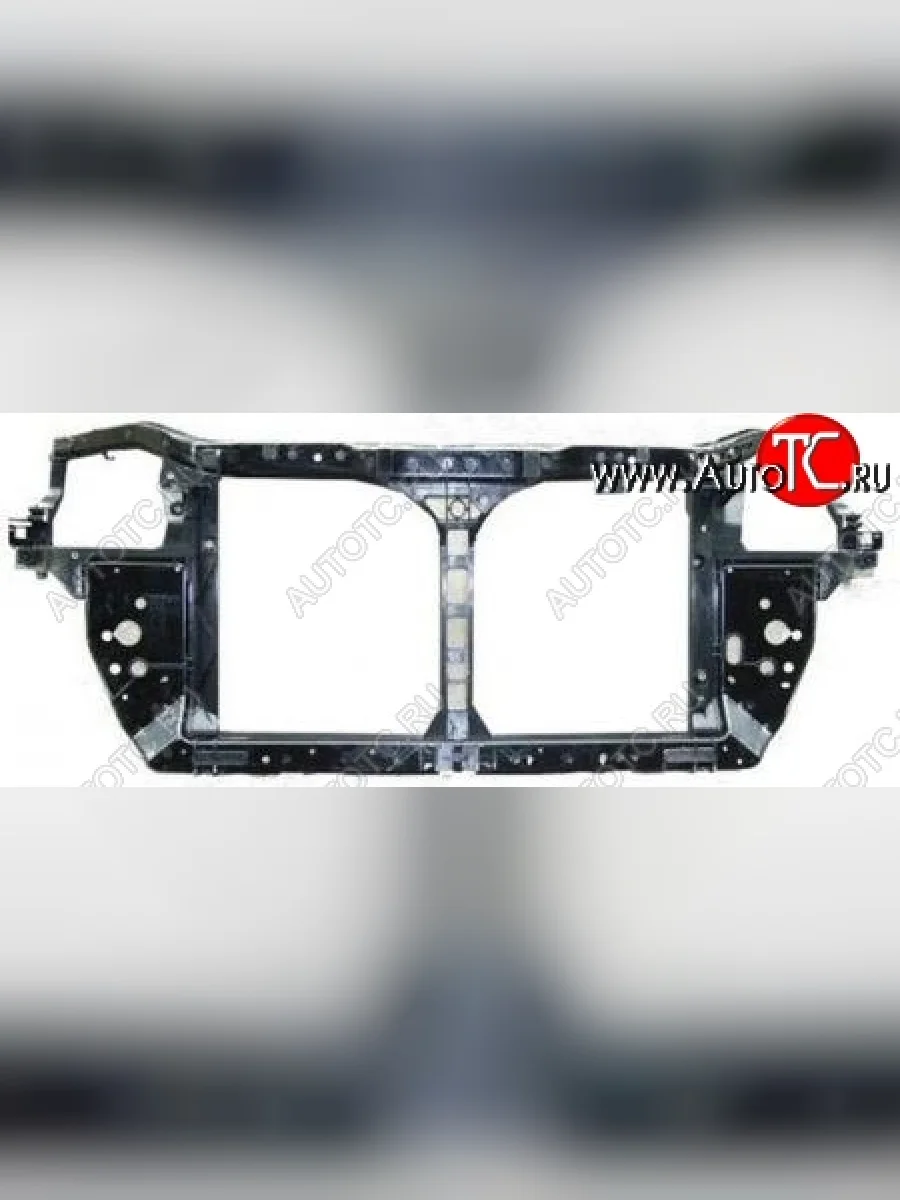 Рамка радиатора SAT (телевизор) Hyundai Verna 2 MC седан (2005-2011) (Неокрашенная)  в Керчи Республика Крым