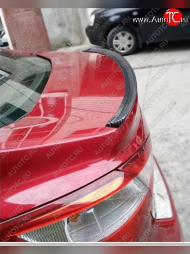 Универсальный гибкий спойлер SAMURAI Hyundai Solaris HCR седан рестайлинг (2020-2022)