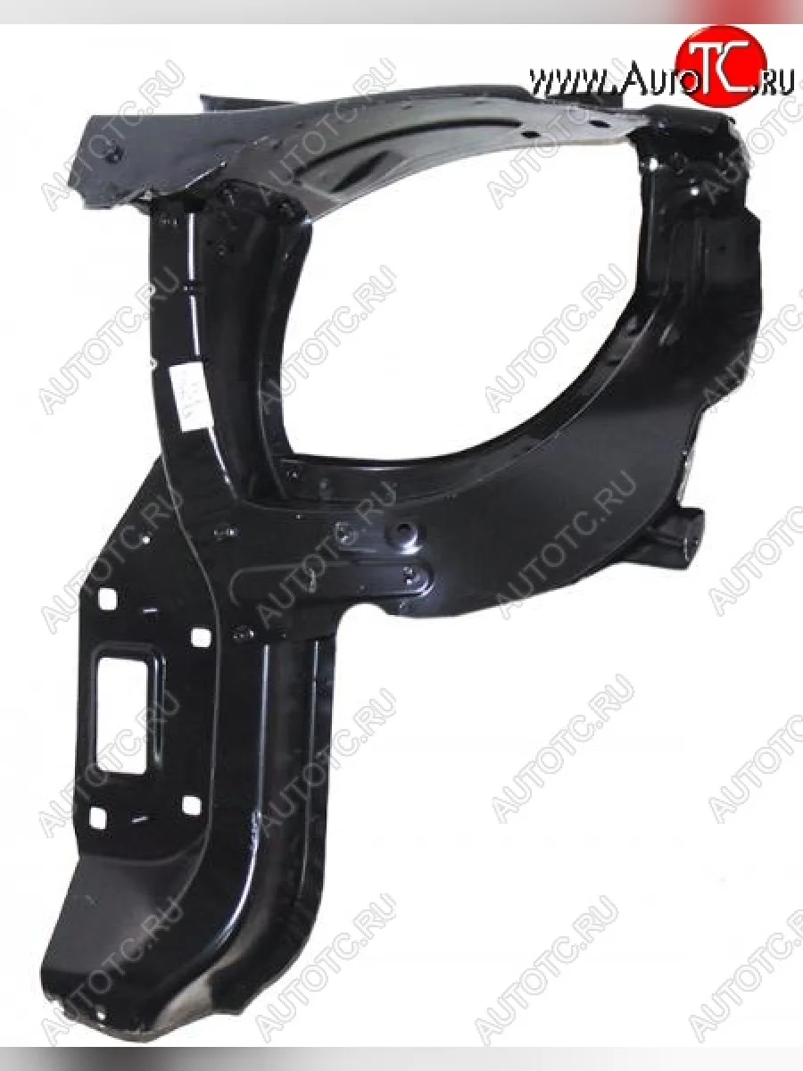 Левая рамка радиатора SAT (телевизор, пр-во Тайвань) Mercedes-Benz GL class X164 рестайлинг (2009-2012) (Неокрашенная)  в Керчи Республика Крым