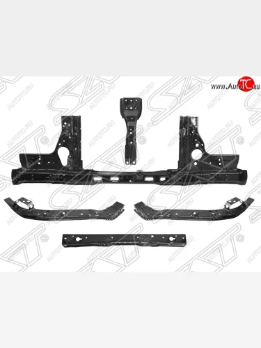 Рамка радиатора SAT (телевизор, пр-во Китай) Mitsubishi L200 5 KK,KL дорестайлинг (2015-2019)