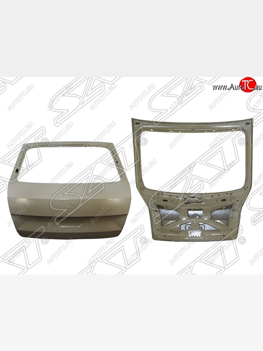 Крышка багажника SAT Skoda Octavia A7 дорестайлинг лифтбэк (2012-2017) (Неокрашенная)  в Перми Пермском крае