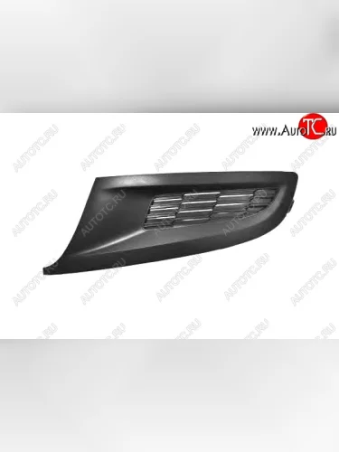 Решетка в передний бампер под SPARD (без отверстия под ПТФ, левая) Volkswagen Polo Mk5 6R,6C,61 хэтчбек 5 дв. дорестайлинг (2009-2015)