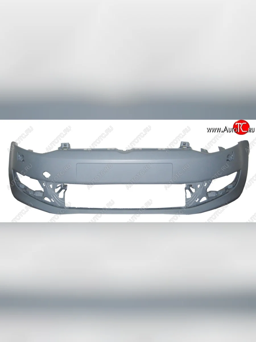 Бампер передний SPARD Volkswagen Polo Mk5 6R,6C,61 хэтчбек 5 дв. дорестайлинг (2009-2015) (Неокрашенный)  в Перми Пермском крае