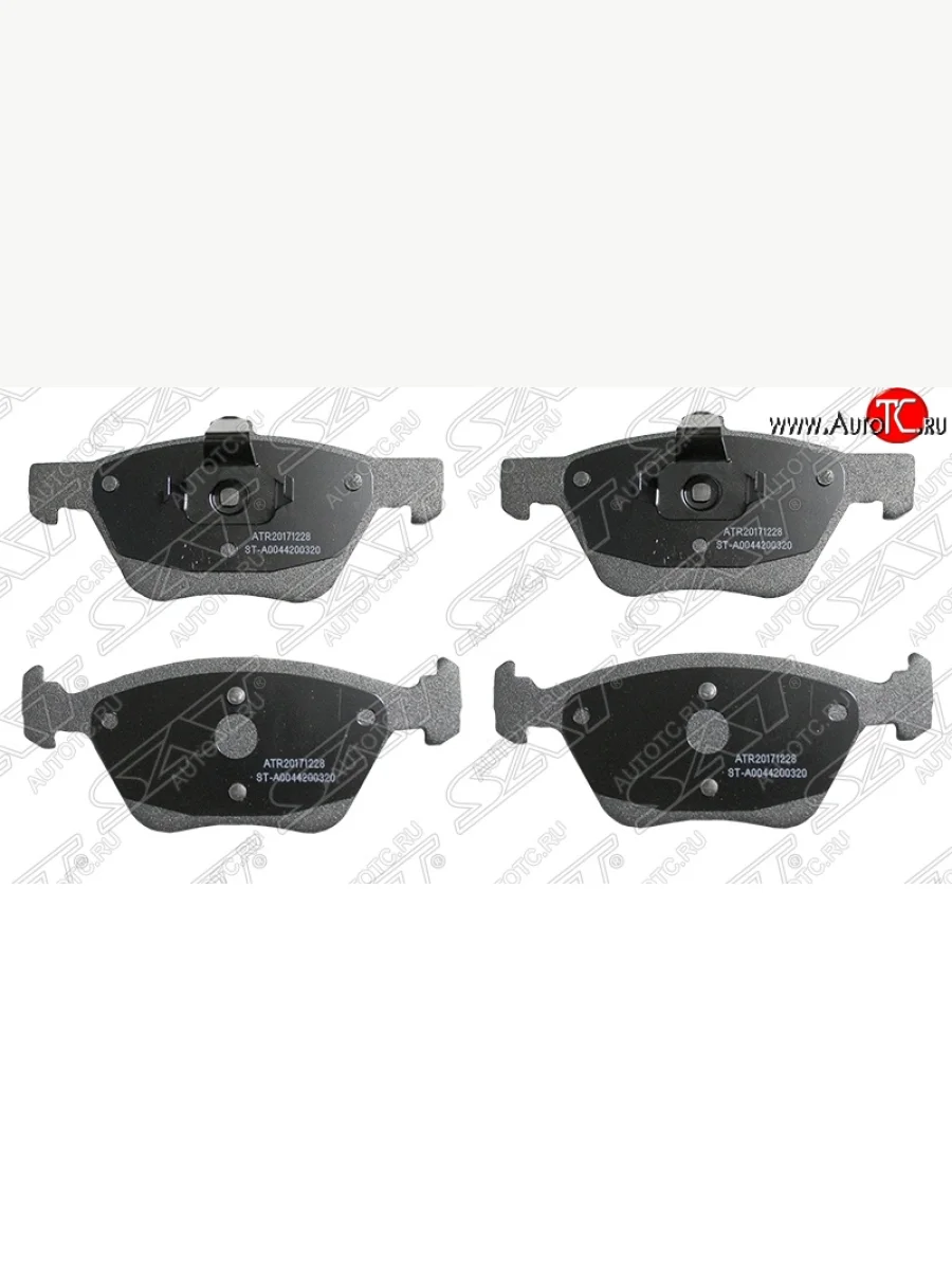 Колодки тормозные SAT (передние) Mercedes-Benz E-Class W210 универсал рестайлинг (1999-2003)  в Перми Пермском крае