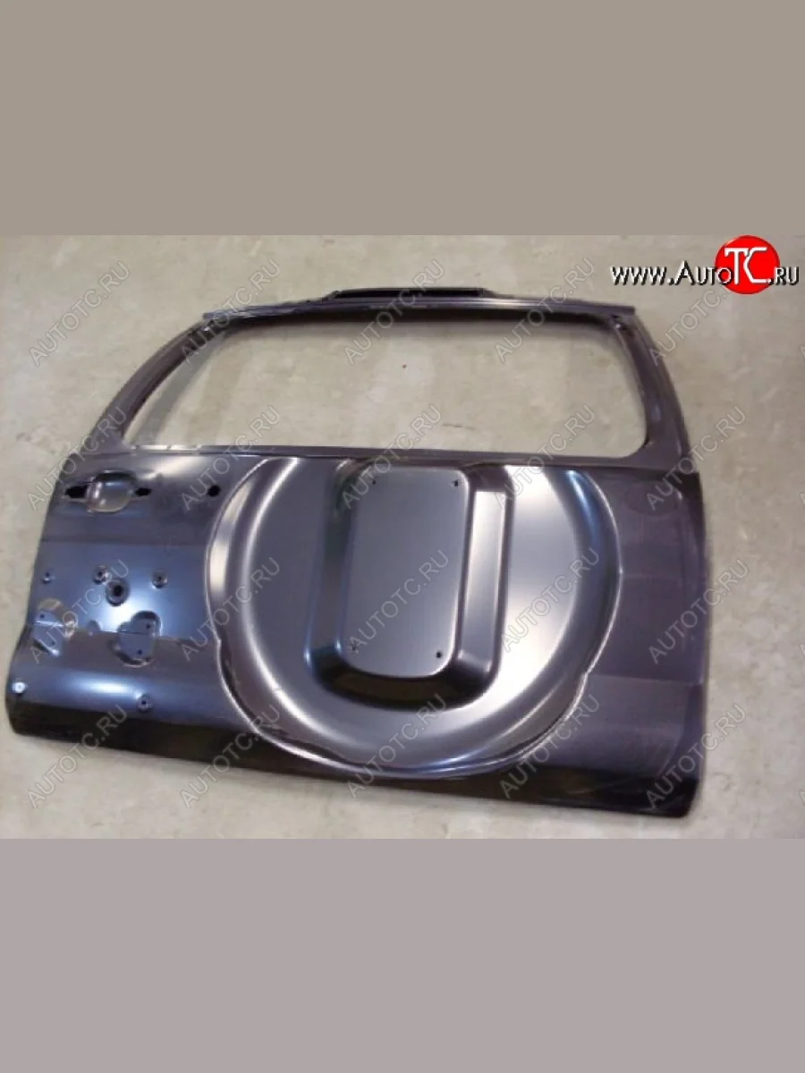 Крышка багажника SPARD (с нишей под запасное колесо) Toyota Land Cruiser Prado J120 (2002-2009) (Неокрашенная)  в Керчи Республика Крым