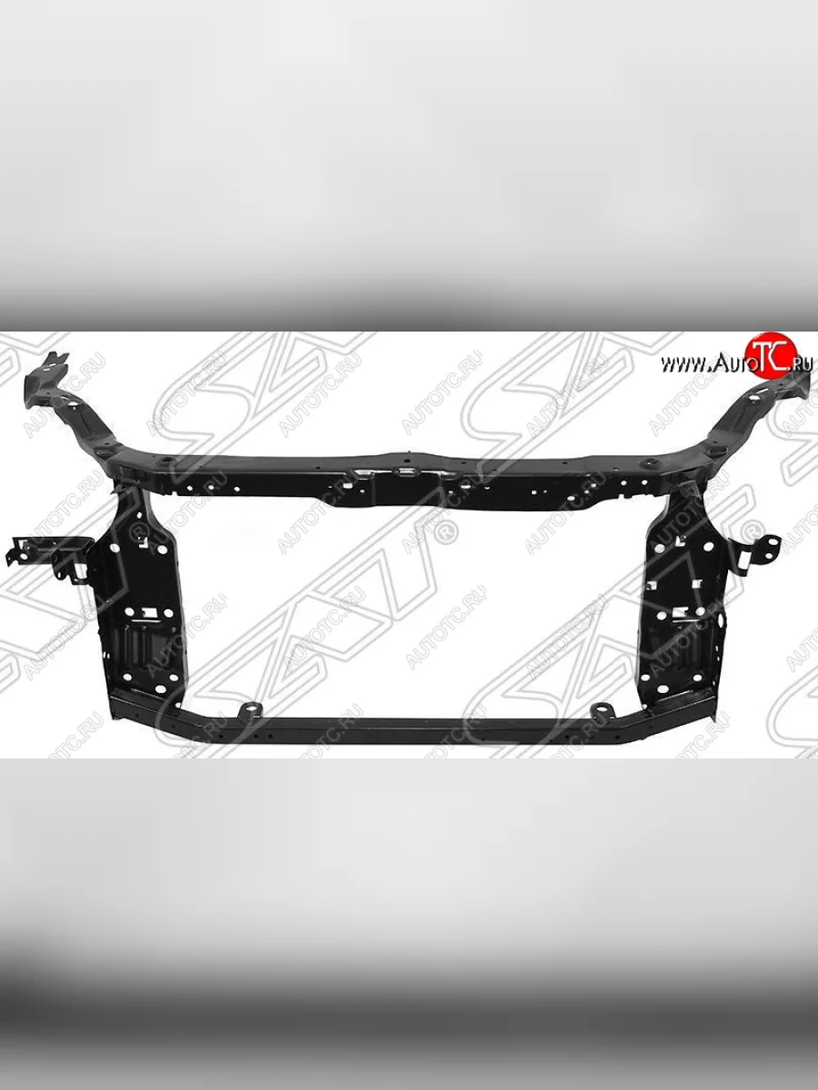 Рамка радиатора (телевизор) (HR16DE) SAT Nissan Qashqai 1 J10 рестайлинг (2010-2013) (Неокрашенная)  в Самаре Самарской области