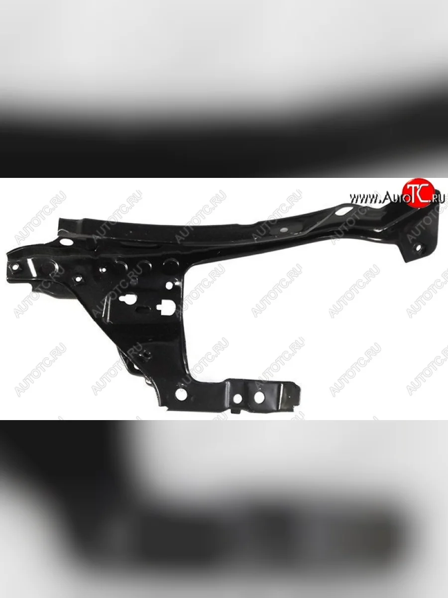 Левая рамка радиатора (телевизор) SAT Opel Astra H универсал рестайлинг (2007-2015) (Неокрашенная)  с доставкой в г. Пермь