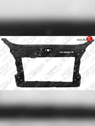 Рамка радиатора (телевизор) SAT Skoda Fabia Mk2 универсал рестайлинг (2010-2014)