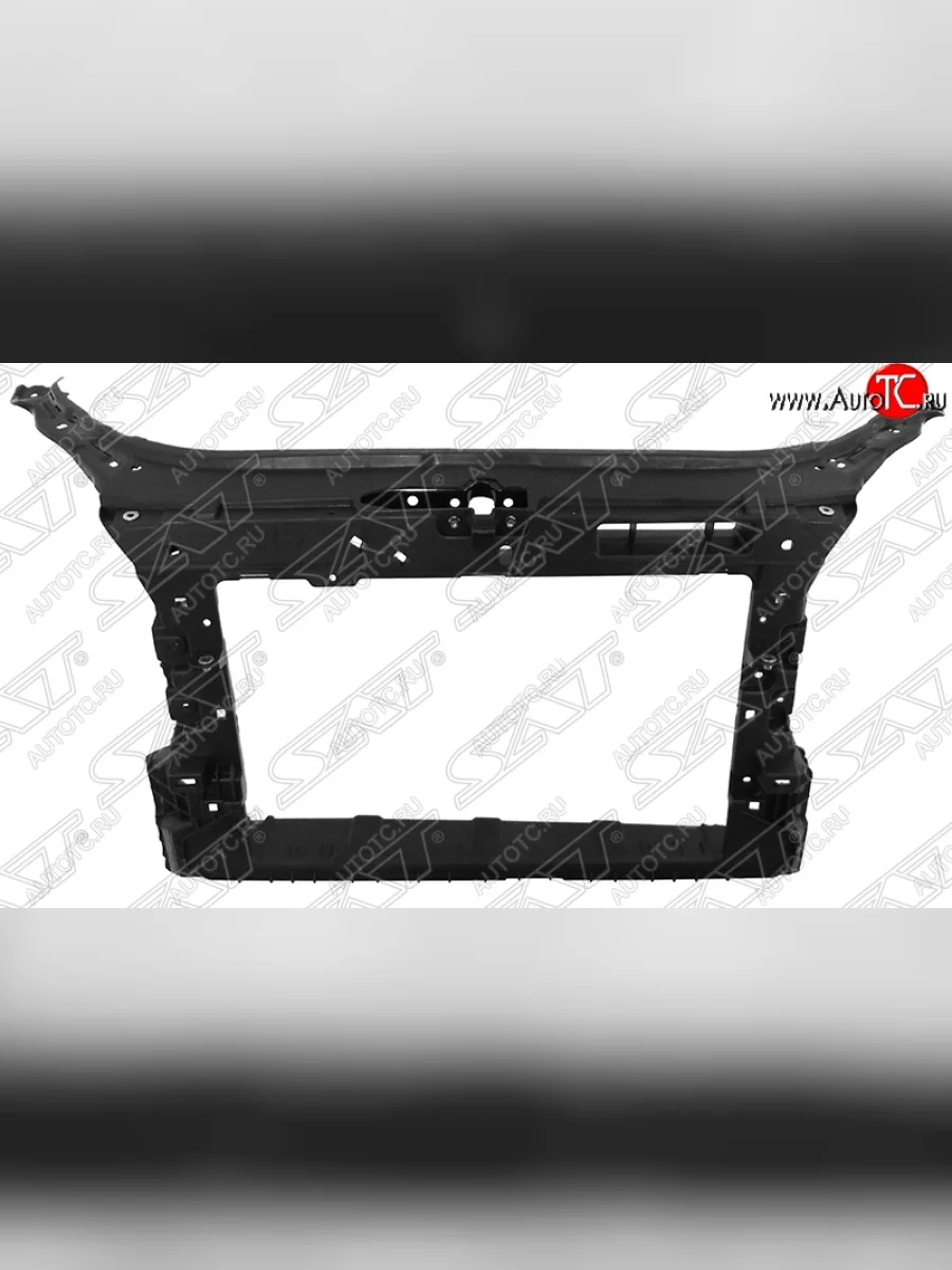 Рамка радиатора (телевизор) SAT Skoda Fabia Mk2 хэтчбэк рестайлинг (2010-2014) (Неокрашенная)  в Самаре Самарской области