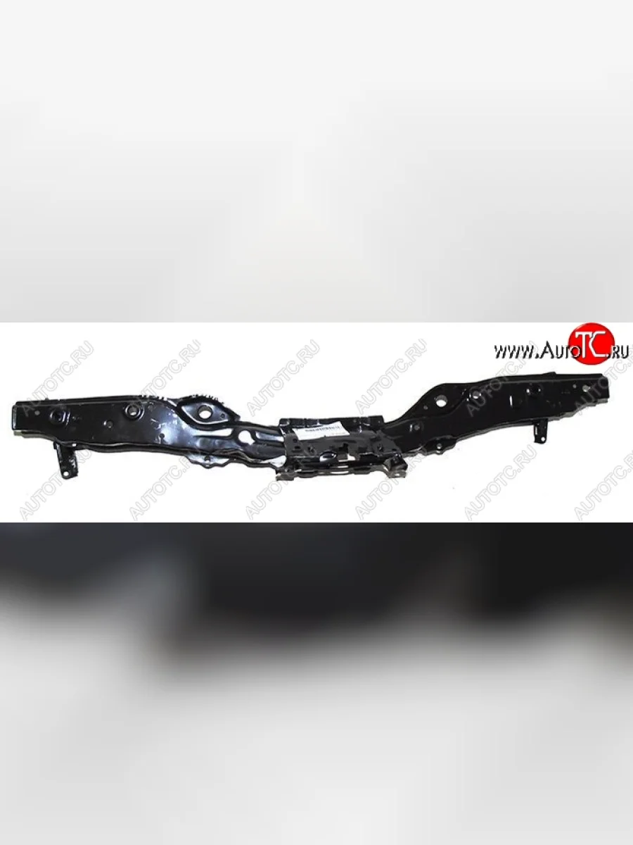 Рамка радиатора (верхняя часть) (широкая кабина) SAT Toyota Hiace H200 минивэн (Япония) дорестайлинг  (2004-2007) (Неокрашенная)  в Самаре Самарской области