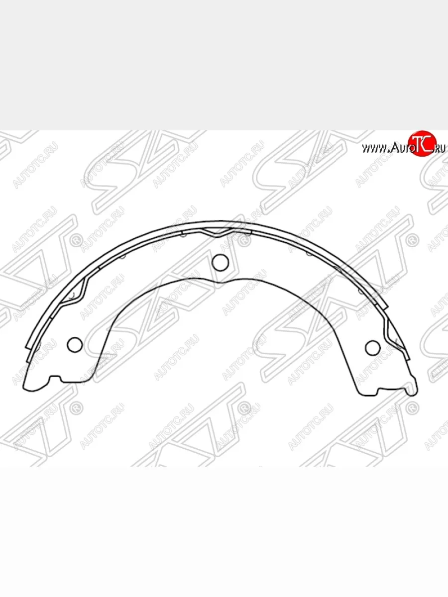 Колодки тормозные SAT (ручного тормоза) INFINITI QX56 Z62 (2010-2013)  в Самаре Самарской области