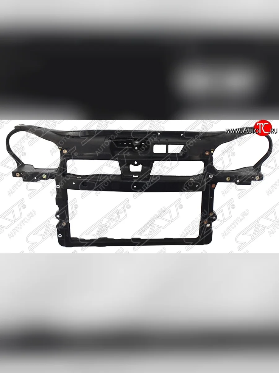 Рамка радиатора (телевизор) SAT  Volkswagen Polo (2001-2005) Mk4 9N1 (Неокрашенная)  в Керчи Республика Крым