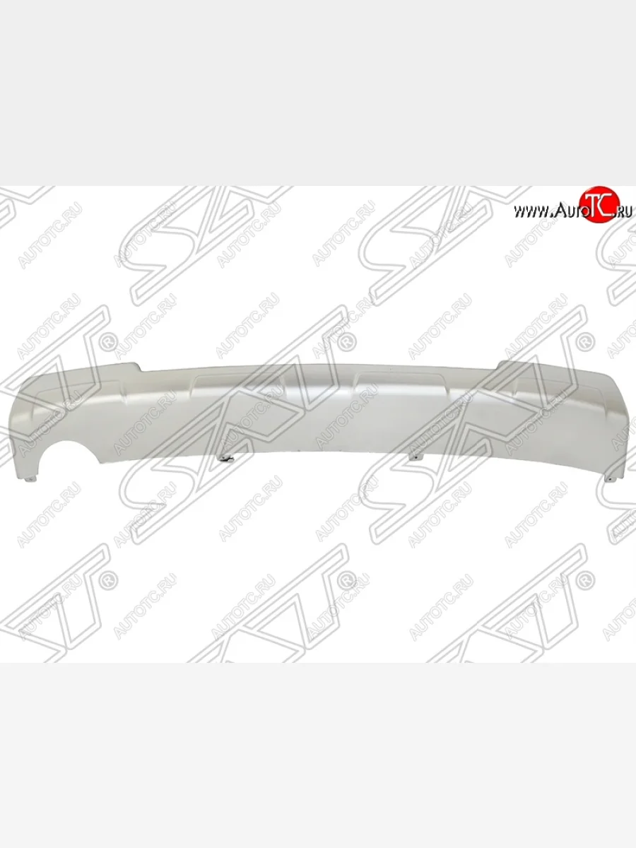 Накладка на задний бампер SAT Chevrolet Orlando (2011-2018) (Неокрашенная)  в Самаре Самарской области