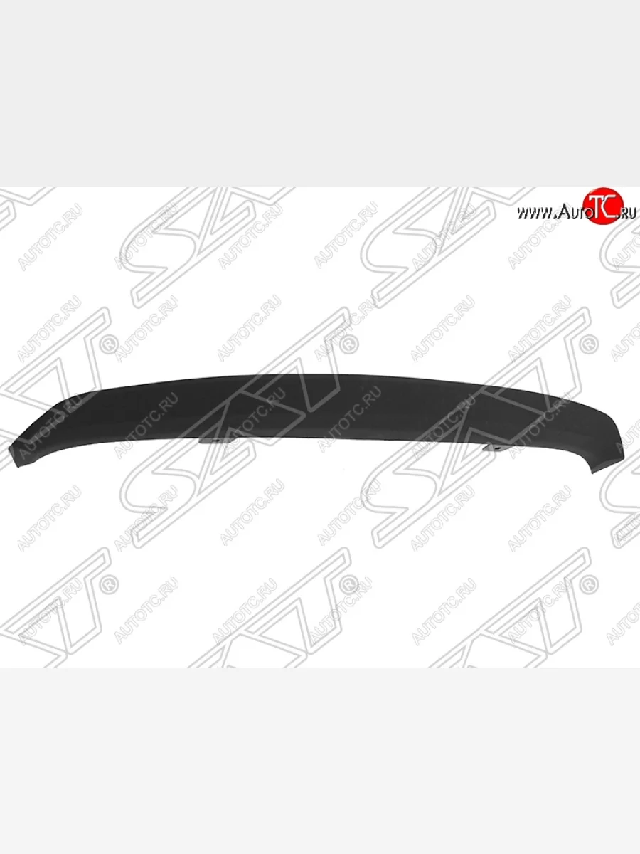 Спойлер заднего бампера SAT (Russian Type)  Hyundai Solaris (2014-2017) RBr (Неокрашенная)  в Керчи Республика Крым