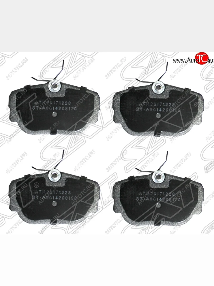 Колодки тормозные SAT (передние)  Mercedes-Benz C-Class (1982-1992) W201 (190)  в Самаре Самарской области