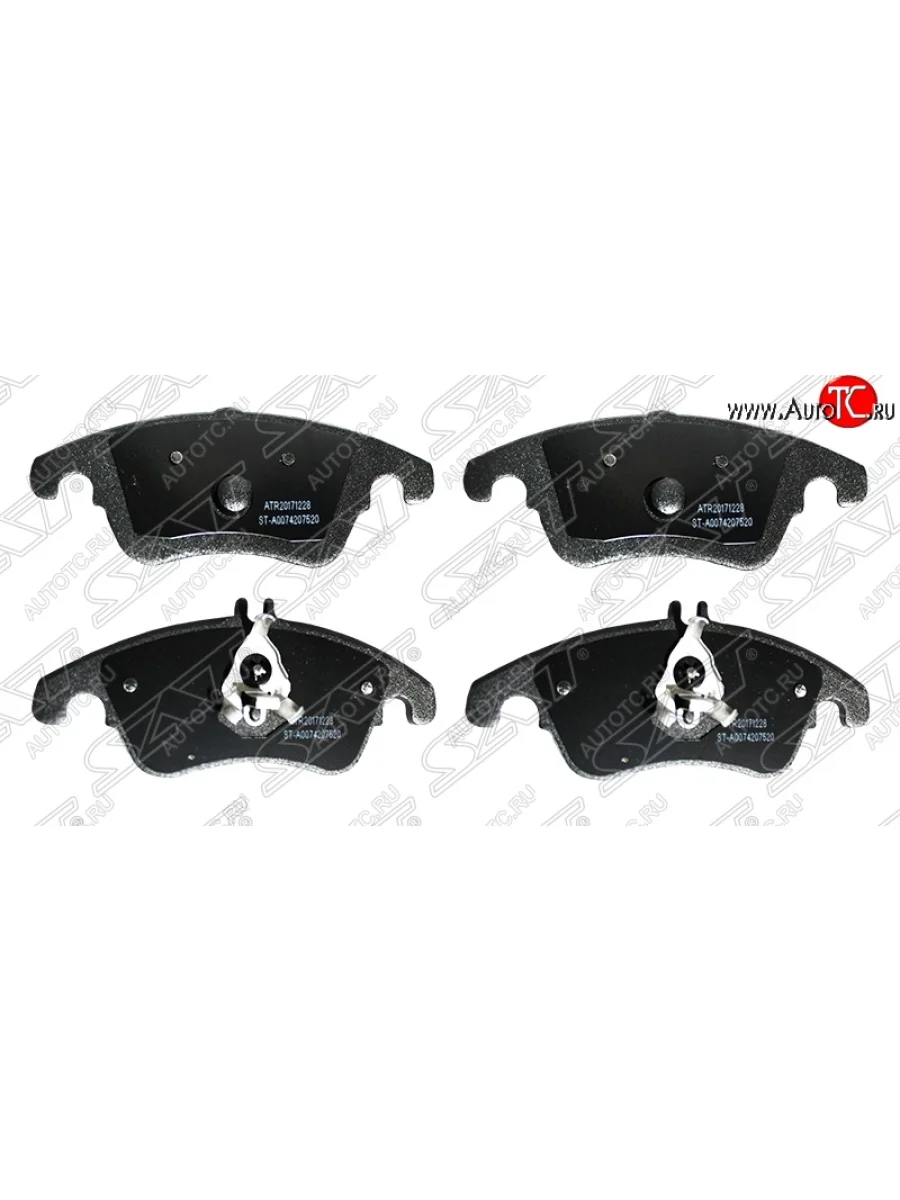 Колодки тормозные SAT (передние) Mercedes-Benz E-Class W212 рестайлинг седан (2013-2017)  в Керчи Республика Крым