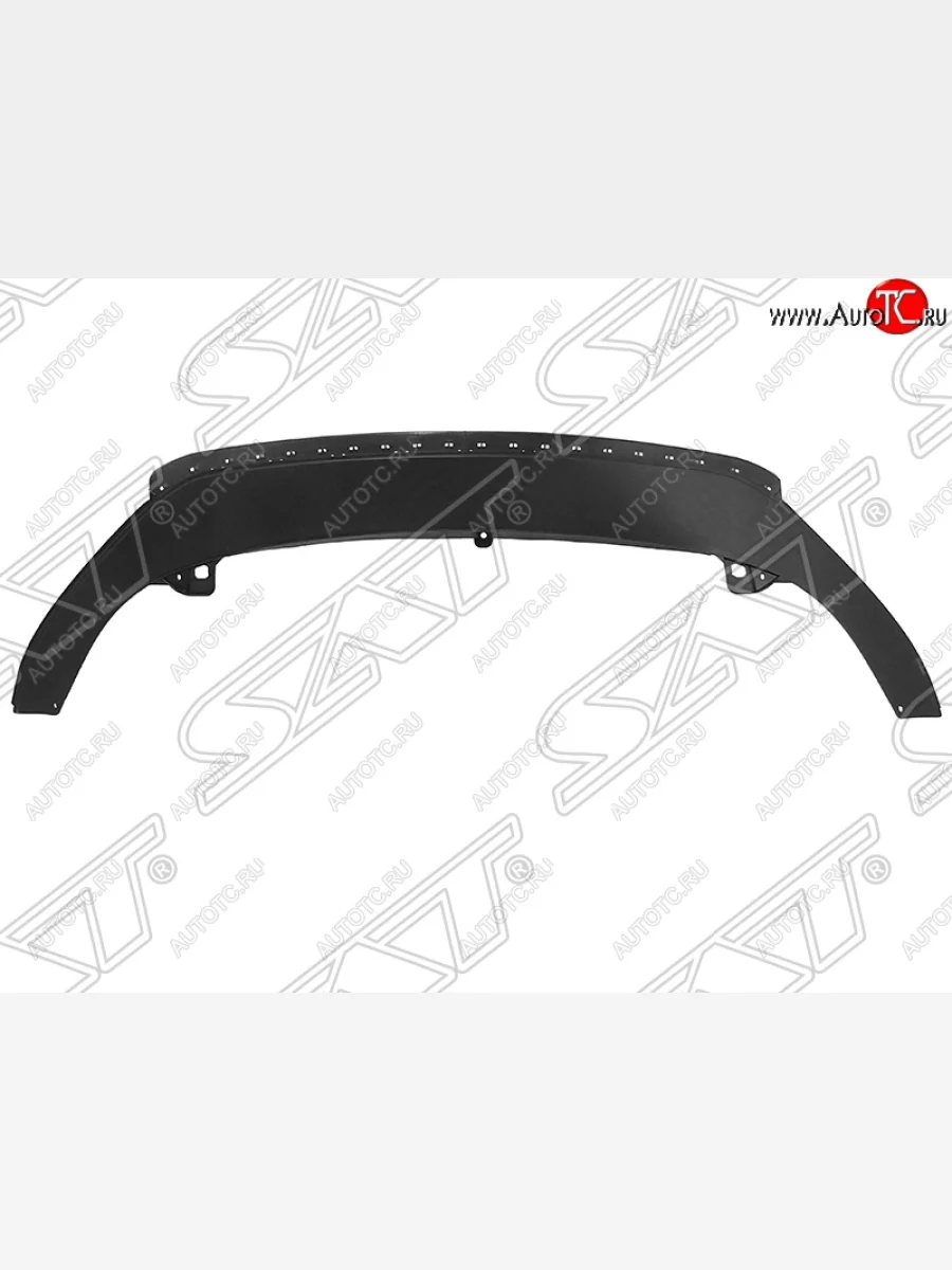 Накладка на передний бампер SAT Volkswagen Caddy 2K рестайлинг (2010-2015) (Неокрашенная)  в Перми Пермском крае