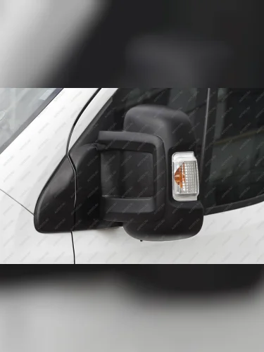Накладки на боковые зеркала (шагрень) v1 RA Fiat Ducato  290 (2014-2025)