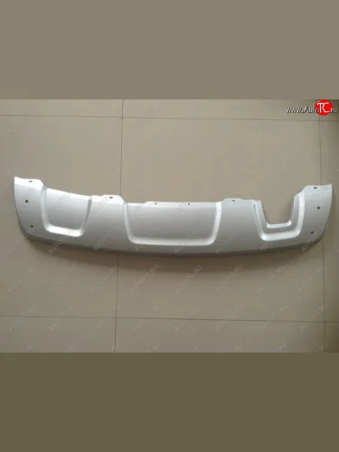 Накладка на задний бампер SPARD (серебро) Renault Duster HS дорестайлинг (2010-2015)