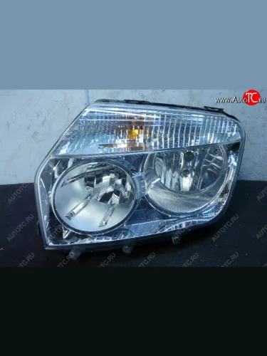 Фара BRIGHTROAD (под эл/ корректор, хром, левая) Renault Duster HS дорестайлинг (2010-2015)