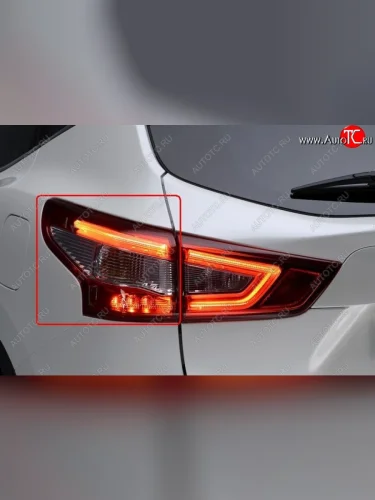 Фонарь BRIGHTROAD (внешний, диодный, левый) Nissan Qashqai 2 J11 рестайлинг (2017-2022)