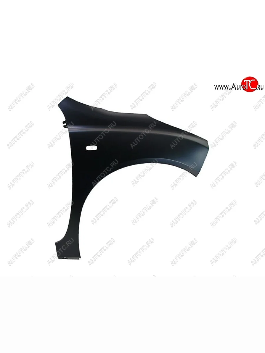 Крыло переднее SPARD (с отв. под повторитель, правое) Nissan Micra K12 5 дв. 2-ой рестайлинг (2007-2010) (Неокрашенное)  в Керчи Республика Крым